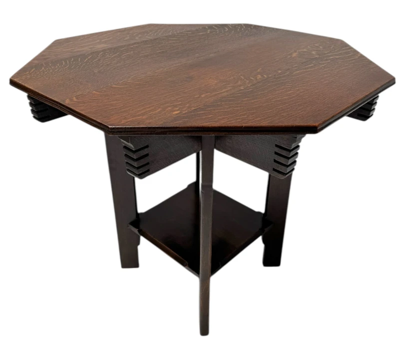 Arts & Crafts Art Nouveau Coffee Table, 1900s